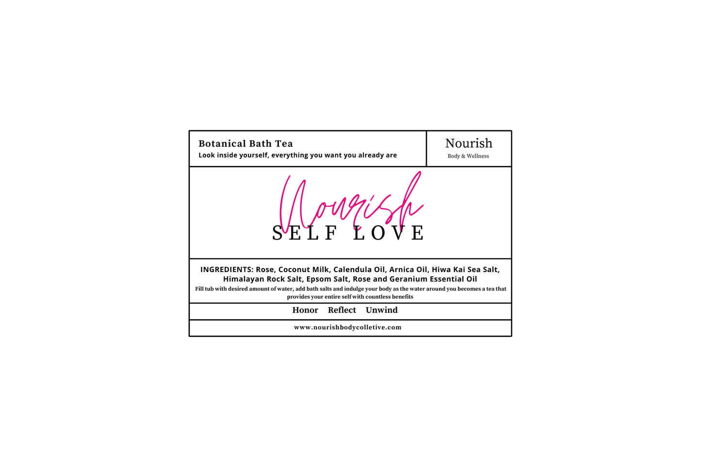 Self Love Bath Tea